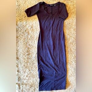 Vintage 90s French Connection body con maxi dress